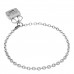 18K White Gold Diamond Constance Amulettes Bracelet LG