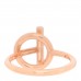 18K Rose Gold Diamond PM Echappee Ring 53 6.5