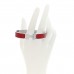Enamel Narrow Clic Clac H Bracelet GM Rouge Vif