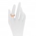 18K Rose Gold Diamond PM Kelly Ring 54 7