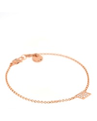 18K Rose Gold Diamond PM Clou d'H Bracelet