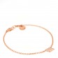 18K Rose Gold Diamond PM Clou d'H Bracelet