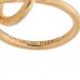 18K Rose Gold Diamond PM Echappee Ring 51 5.75