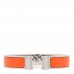 Enamel Narrow Clic Clac H Bracelet GM Orange