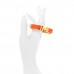 Enamel Narrow Clic Clac H Bracelet GM Orange