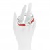 Enamel Narrow Clic Clac H Bracelet GM Rose Patch