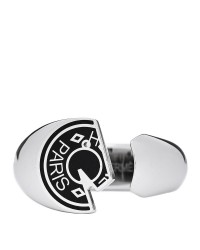 Stainless Steel Mens Carrousel Ring 64 Black