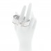 Enamel Wide Clic Clac H Bracelet GM White
