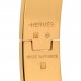 Enamel Narrow Clic Clac H Bracelet GM Black