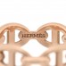 18K Rose Gold PM Chaine d'Ancre Enchainee Ring 52 6