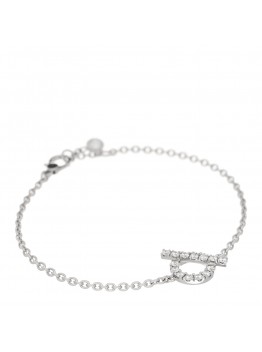 18K White Gold Diamond Finesse Bracelet SH