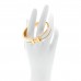 Enamel Narrow Clic Clac H Bracelet PM White