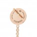 18K Rose Gold Diamond Ex-Libris Earrings