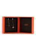 18K Rose Gold Diamond Constance Amulettes Drop Earrings