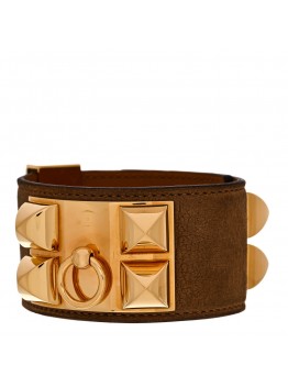 Veau Doblis Suede Collier de Chien CDC Bracelet L Muscade