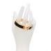 Enamel Narrow Clic Clac H Bracelet GM Black