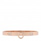 18K Rose Gold Diamond PM Collier De Chien Bracelet SH