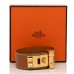 Madame Calfskin Collier de Chien CDC 24 Bracelet T2 Gold
