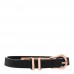 18K Rose Gold Swift Diamond Kelly Pave Bracelet Black
