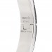 Enamel Narrow Clic Clac H Bracelet PM White