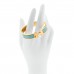 Enamel Narrow Clic Clac H Bracelet GM Vert Aqua