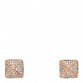18K Rose Gold Diamond Clou d'H Stud Earrings