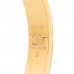 Enamel Narrow Clic Clac H Bracelet GM Vert Aqua