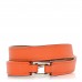 Epsom Rivale Double Tour Bracelet M Orange