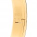 Enamel Narrow Clic Clac H Bracelet GM Orange