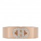18K Rose Gold Diamond PM H D'Ancre Ring 50 5.25