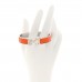 Enamel Narrow Clic Clac H Bracelet GM Orange
