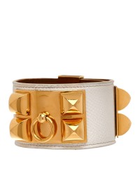 Epsom Collier de Chien CDC Bracelet S White