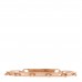18K Rose Gold Diamond Pave PM Kelly Chaine Bracelet ST
