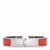 Enamel Narrow Clic Clac H Bracelet GM Rose Patch