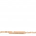 18K Rose Gold Diamond Ever Chaine D'Ancre Earrings