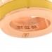 Rose Gold Lacquered Mini Pop H Earrings New Jaune De Naples