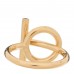 18K Rose Gold Diamond PM Echappee Ring 51 5.75