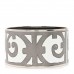 Enamel Printed Extra Wide Balcons du Guadalquivir Bracelet 70 Silver