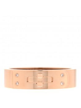 18K Rose Gold Diamond PM Kelly Ring 52 6