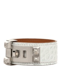 Matte Alligator Collier de Chien CDC 24 Bracelet T2 Bleu Brume