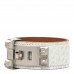 Matte Alligator Collier de Chien CDC 24 Bracelet T2 Bleu Brume