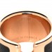 Madame Calfskin Large Olympe Ring XS Black