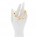 Enamel Narrow Clic Clac H Bracelet GM White