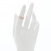 18K Rose Gold Diamond PM H D'Ancre Ring 50 5.25