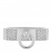 18K White Gold Diamond Collier De Chien PM Ring 51 5.75