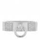 18K White Gold Diamond Collier De Chien PM Ring 51 5.75