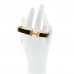 Matte Enamel Narrow Clic Clac HH Bracelet T6 Black