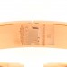Enamel Narrow Clic Clac H Bracelet GM Rose Delirium
