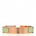 Enamel Narrow Clic Clac H Bracelet PM Vert Amande