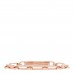 18K Rose Gold Diamond Pave PM Kelly Chaine Bracelet ST